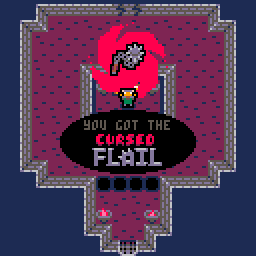 [A gif of the Cursed Flail title screen.]
